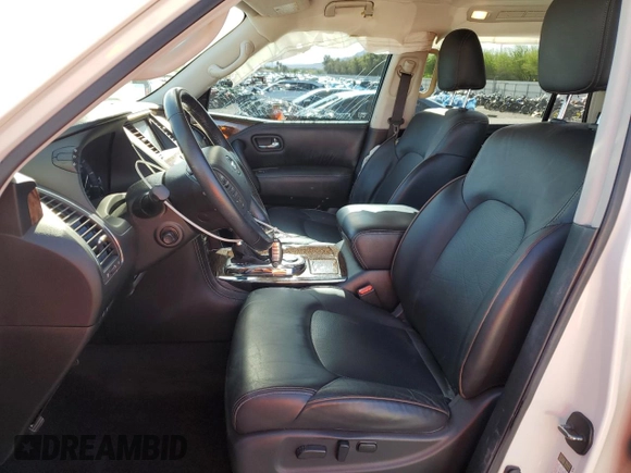 2019 Nissan Armada SL z VIN JN8AY2NDXK9087199, wystawiony jako Copart lot #56715045 z przebiegiem 56 930 mil mil oraz Szkoda całkowita • Salvage title. Historia ofert i sprzedaży dostępna na DreamBid. Obrazek 7.