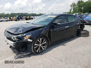 2018 Nissan Maxima Platinum z VIN 1N4AA6AP4JC406191, wystawiony jako Copart lot #55895135 z przebiegiem 105 730 mil mil oraz Szkoda całkowita • Salvage title. Historia ofert i sprzedaży dostępna na DreamBid. Obrazek 1.