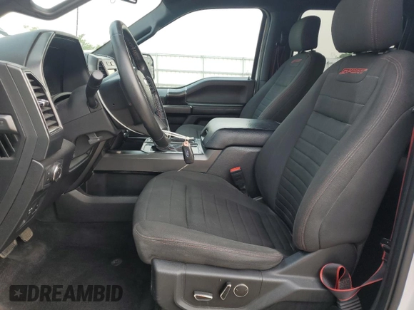 2018 Ford F-150 XL with VIN 1FTEW1EP7JFE27710, listed as a Copart auction lot 58837255 with 148,126 mi miles and Clean title. Bid and sale history available at DreamBid. Image 7.