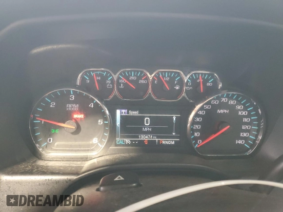 2015 Chevrolet Silverado 1500 LT with VIN 1GCVKREC3FZ247234, listed as a Copart auction lot 86306404 with 130,471 mi miles and Salvage Title. Bid and sale history available at carsss.com. Image 9.