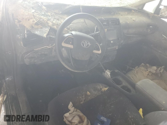 2016 Toyota Prius Two z VIN JTDKBRFU4G3515948, wystawiony jako Copart lot #58706655 z przebiegiem Nie podano mil oraz Nie do naprawy • Non repairable. Historia ofert i sprzedaży dostępna na DreamBid. Obrazek 8.