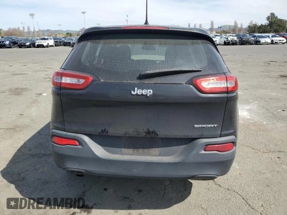 2017 Jeep Cherokee Altitude z VIN 1C4PJLAB0HW541068, wystawiony jako Copart lot #48592485 z przebiegiem 73 792 mil mil oraz Szkoda całkowita • Salvage title. Historia ofert i sprzedaży dostępna na DreamBid. Obrazek 6.