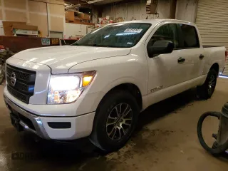 2022 Nissan Titan SV with VIN 1N6AA1EE4NN106891, listed as a Copart auction lot 75645424 with 46,660 mi miles and Clean title. Bid and sale history available at DreamBid. Image 1.