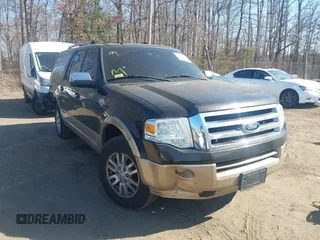 2013 Ford Expedition Max XLT with VIN 1FMJK1H51DEF00581, listed as a IAAI auction lot 41671902 with 166,665 mi miles and . Bid and sale history available at DreamBid. Image 1.