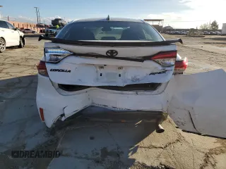 2022 Toyota Corolla SE with VIN 5YFS4MCE1NP123959, listed as a Copart auction lot 86730304 with 66,039 mi miles and Salvage Title. Bid and sale history available at carsss.com. Image 6.