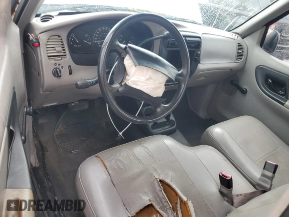 1999 Ford Ranger XL with VIN 1FTYR10V3XPB71367, listed as a Copart auction lot 48283075 with 175,353 mi miles and Salvage Title. Bid and sale history available at carsss.com. Image 8.