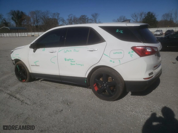 2019 Chevrolet Equinox LT with VIN 2GNAXVEX4K6162394, listed as a Copart auction lot 50049935 with 109,218 mi miles and Salvage Title. Bid and sale history available at carsss.com. Image 2.