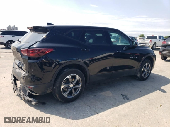 2023 Chevrolet Blazer LT с VIN 3GNKBCR43PS193670, выставлен на аукционе Copart как лот 56047445 с пробегом 29 324 миль миль и Списание • Salvage title. История ставок и продаж доступна на DreamBid. Изображение 3.