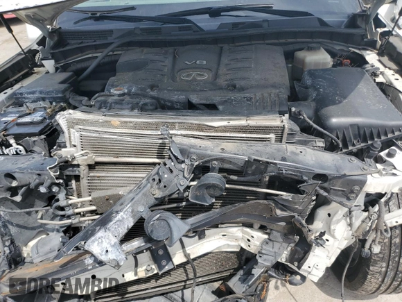 2014 Infiniti QX80 with VIN JN8AZ2NFXE9552793, listed as a Copart auction lot 54928145 with Not provided miles and Salvage title. Bid and sale history available at DreamBid. Image 12.