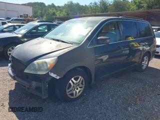 2006 Honda Odyssey EX-L with VIN 5FNRL387X6B080838, listed as a IAAI auction lot 42153641 with 255,438 mi miles and . Bid and sale history available at DreamBid. Image 2.