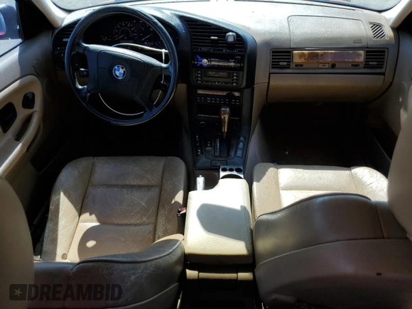 1997 BMW 3 Series 328iA with VIN WBACD4325VAV44675, listed as a Copart auction lot 72289164 with 151,999 mi miles and Salvage Title. Bid and sale history available at carsss.com. Image 8.