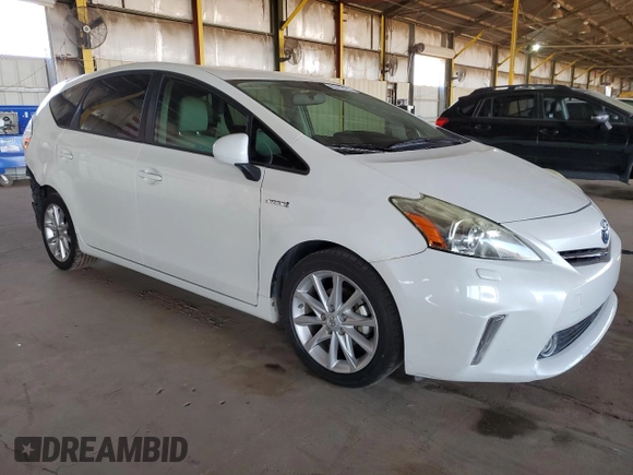 2013 Toyota Prius Two with VIN JTDZN3EUXD3259587, listed as a Copart auction lot 55118155 with 271,193 mi miles and Salvage Title. Bid and sale history available at DreamBid. Image 4.