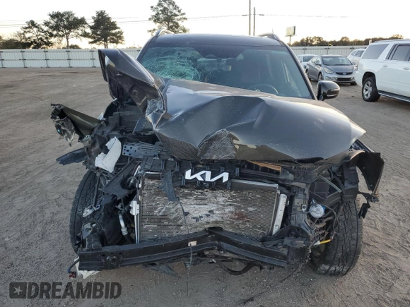 2023 Kia Telluride SX X-Line with VIN 5XYP5DGC2PG326443, listed as a Copart auction lot 83906974 with 41,513 mi miles and Non repairable. Bid and sale history available at DreamBid. Image 5.