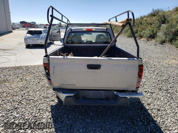 2006 Chevrolet Colorado Work Truck with VIN 1GCCS148668128461, listed as a Copart auction lot 59761295 with 181,604 mi miles and Salvage title. Bid and sale history available at DreamBid. Image 6.