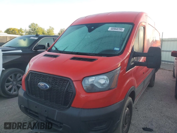 2023 Ford Transit Cargo with VIN 1FTYE1C83PKB11961, listed as a Copart auction lot 64148575 with 230,062 mi miles and Non repairable. Bid and sale history available at DreamBid. Image 1.