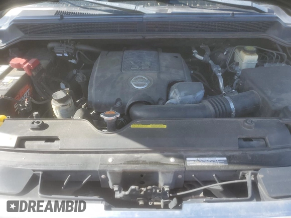 2014 Nissan Titan SV with VIN 1N6BA0CA9EN519615, listed as a Copart auction lot 47961635 with 130,734 mi miles and Salvage title. Bid and sale history available at DreamBid. Image 11.