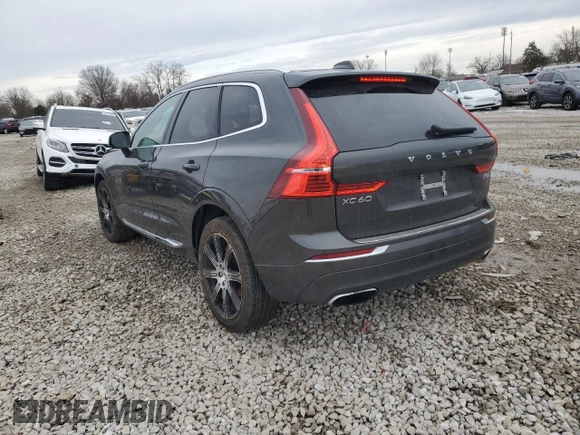 2020 Volvo XC60 Inscription with VIN YV4102RL2L1428953, listed as a Copart auction lot 46364115 with 71,798 mi miles and Salvage title. Bid and sale history available at DreamBid. Image 2.
