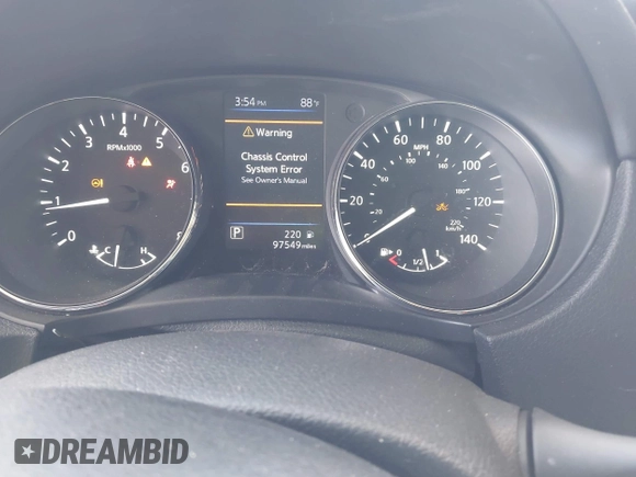 2019 Nissan Rogue SL with VIN 5N1AT2MT2KC809606, listed as a IAAI auction lot 41969756 with 97,549 mi miles and . Bid and sale history available at DreamBid. Image 7.