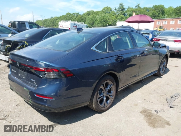 2024 Honda Accord EX-L with VIN 1HGCY2F60RA019413, listed as a IAAI auction lot 42633985 with 8,299 mi miles and . Bid and sale history available at DreamBid. Image 4.