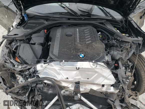 2024 BMW 3 Series M340i with VIN 3MW49FS09R8E37275, listed as a Copart auction lot 78143354 with 0 mi miles and Salvage Title. Bid and sale history available at carsss.com. Image 11.
