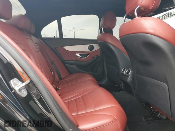 2020 Mercedes-Benz C 300 with VIN W1KWF8DBXLR592547, listed as a Copart auction lot 59551835 with 73,047 mi miles and Salvage title. Bid and sale history available at DreamBid. Image 10.