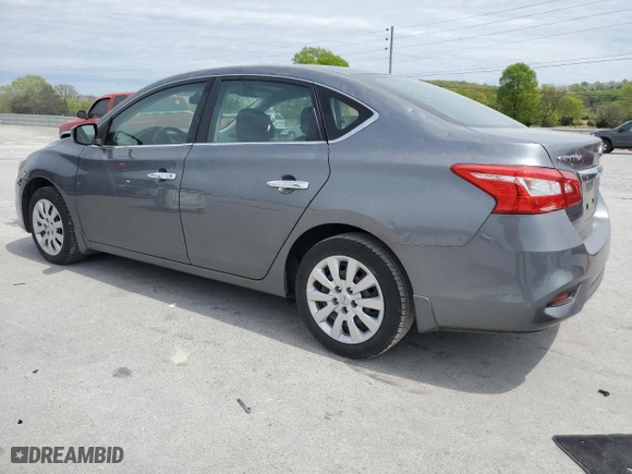 2019 Nissan Sentra SV with VIN 3N1AB7AP7KY440490, listed as a Copart auction lot 53563115 with 42,452 mi miles and Salvage Title. Bid and sale history available at carsss.com. Image 2.