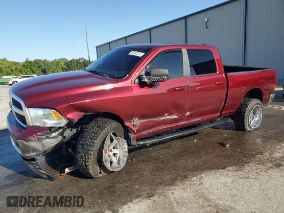 2020 Ram 1500 SLT with VIN 1C6RR7TT9LS129303, listed as a Copart auction lot 53307375 with 88,678 mi miles and Non repairable. Bid and sale history available at DreamBid. Image 1.