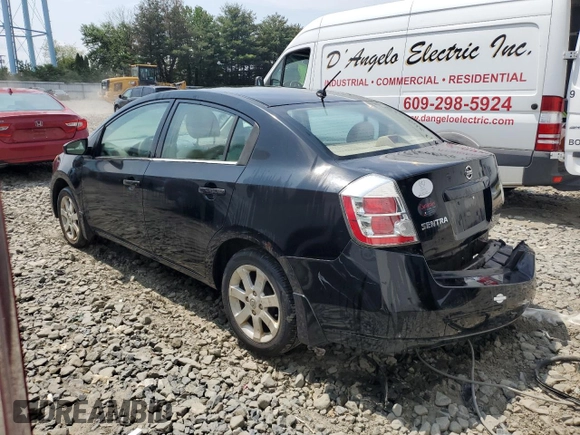 2008 Nissan Sentra S with VIN 3N1AB61E18L699314, listed as a Copart auction lot 62809975 with 193,039 mi miles and Salvage title. Bid and sale history available at DreamBid. Image 2.