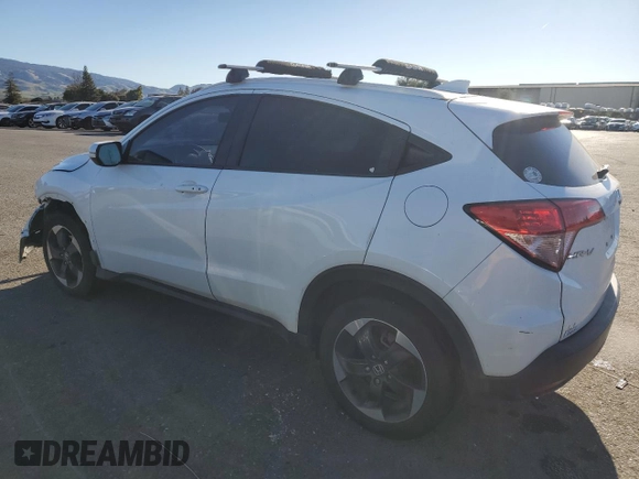 2018 Honda HR-V EX-L Navi with VIN 3CZRU6H70JM700433, listed as a Copart auction lot 42049345 with 85,216 mi miles and Salvage Title. Bid and sale history available at carsss.com. Image 2.
