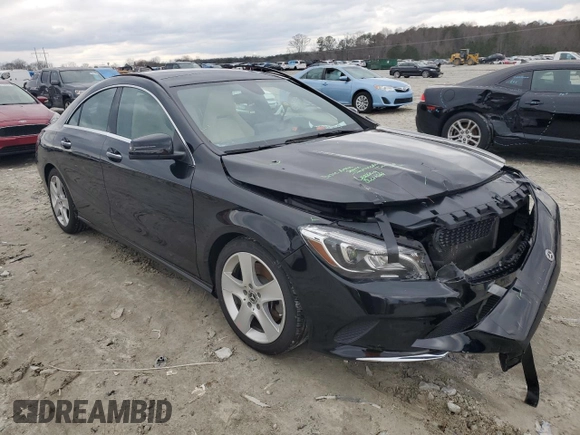 2019 Mercedes-Benz CLA 250 with VIN WDDSJ4EB1KN739137, listed as a Copart auction lot 81302823 with 62,520 mi miles and . Bid and sale history available at DreamBid. Image 4.