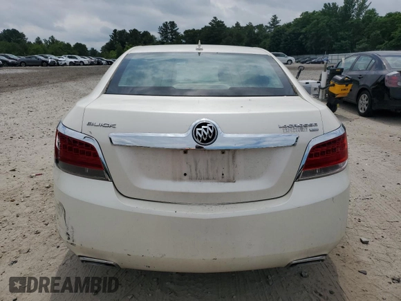 2012 Buick LaCrosse Leather with VIN 1G4GL5E36CF290876, listed as a Copart auction lot 62939915 with 324,722 mi miles and Clean title. Bid and sale history available at DreamBid. Image 6.