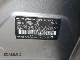 2018 Mitsubishi Mirage ES z VIN ML32F3FJ2JHF07841, wystawiony jako Copart lot #57681975 z przebiegiem 38 271 mil mil oraz Szkoda całkowita • Salvage title. Historia ofert i sprzedaży dostępna na DreamBid. Obrazek 12.