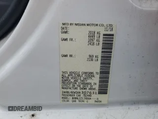2019 Nissan Altima SL with VIN 1N4BL4EW1KN307631, listed as a Copart auction lot 49911185 with 78,047 mi miles and Salvage Title. Bid and sale history available at carsss.com. Image 14.