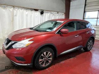 2016 Nissan Murano S z VIN 5N1AZ2MH2GN131753, wystawiony jako Copart lot #53816625 z przebiegiem 137 885 mil mil oraz Czysty tytuł • Clean title. Historia ofert i sprzedaży dostępna na DreamBid. Obrazek 1.