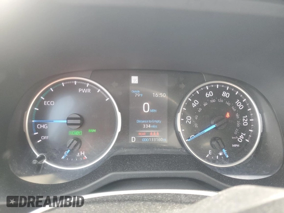 2022 Toyota RAV4 Hybrid XLE z VIN 4T3RWRFVXNU074865, wystawiony jako Copart lot #60509615 z przebiegiem 133 160 mil mil oraz Czysty tytuł • Clean title. Historia ofert i sprzedaży dostępna na DreamBid. Obrazek 9.