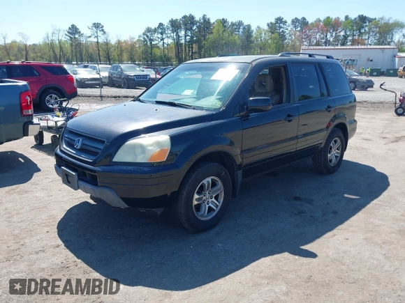 2005 Honda Pilot EX-L z VIN 5FNYF18665B023730, wystawiony jako IAAI lot #41989012 z przebiegiem 202 022 mil mil oraz . Historia ofert i sprzedaży dostępna na DreamBid. Obrazek 2.