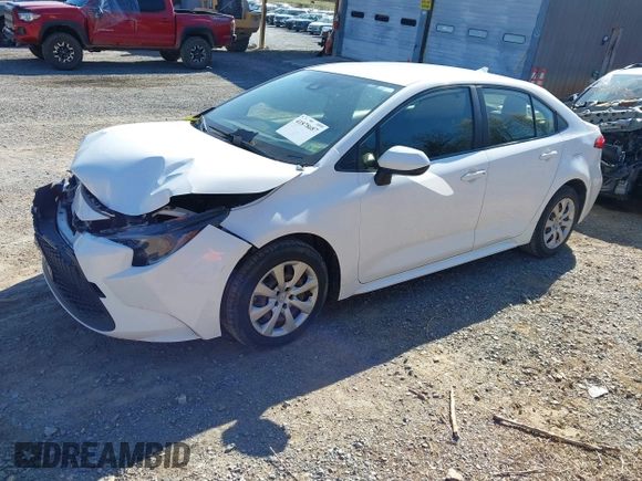 2020 Toyota Corolla LE with VIN JTDEPRAE8LJ103827, listed as a IAAI auction lot 41878687 with 92,584 mi miles and . Bid and sale history available at DreamBid. Image 18.
