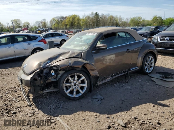 2014 Volkswagen Beetle 2.0L TDI с VIN 3VW6L7ATXEM809087, выставлен на аукционе Copart как лот 53710365 с пробегом Не указан миль и Списание • Salvage title. История ставок и продаж доступна на DreamBid. Изображение 1.