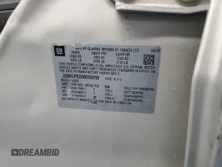 2013 Chevrolet Equinox LT with VIN 2GNFLPE3XD6300758, listed as a Copart auction lot 41685915 with Not Provided miles and Salvage Title. Bid and sale history available at DreamBid. Image 14.