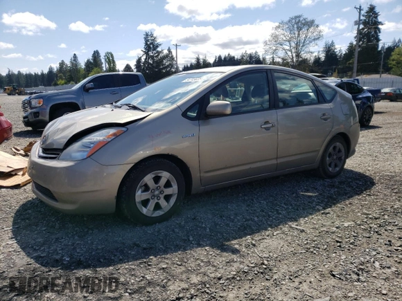 2007 Toyota Prius with VIN JTDKB20U177584962, listed as a Copart auction lot 54745635 with 136,287 mi miles and Salvage Title. Bid and sale history available at DreamBid. Image 1.