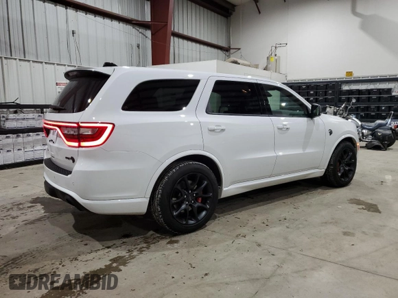2023 Dodge Durango SRT Hellcat Premium with VIN 1C4SDJH94PC689376, listed as a Copart auction lot 86448744 with 303 mi miles and Clean Title. Bid and sale history available at DreamBid. Image 3.