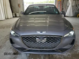 2020 Genesis G70 3.3T with VIN KMTG34LE4LU059720, listed as a Copart auction lot 69063424 with 28,902 mi miles and Salvage Title. Bid and sale history available at carsss.com. Image 5.