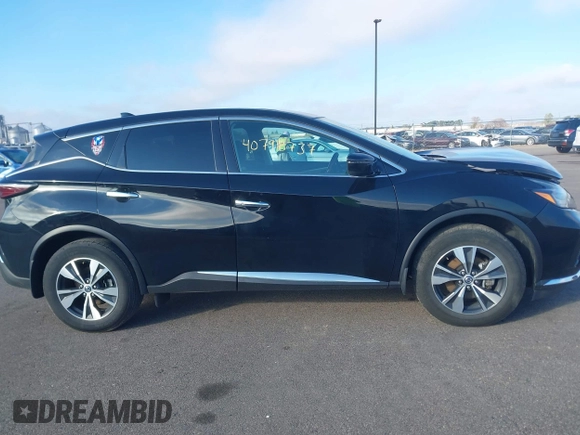 2020 Nissan Murano S with VIN 5N1AZ2AS1LN172482, listed as a IAAI auction lot 40798737 with 42,509 mi miles and . Bid and sale history available at DreamBid. Image 13.