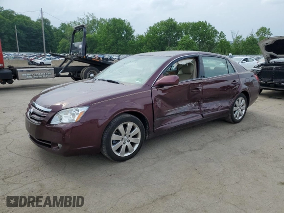 2006 Toyota Avalon XL z VIN 4T1BK36B36U084230, wystawiony jako Copart lot #59911975 z przebiegiem 134 984 mil mil oraz Szkoda całkowita • Salvage title. Historia ofert i sprzedaży dostępna na DreamBid. Obrazek 1.