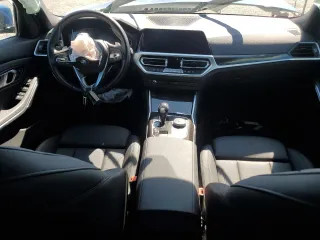 2021 BMW 3 Series 330i with VIN 3MW5R1J07M8B63494, listed as a Copart auction lot 50042565 with 0 mi miles and Salvage Title. Bid and sale history available at carsss.com. Image 8.