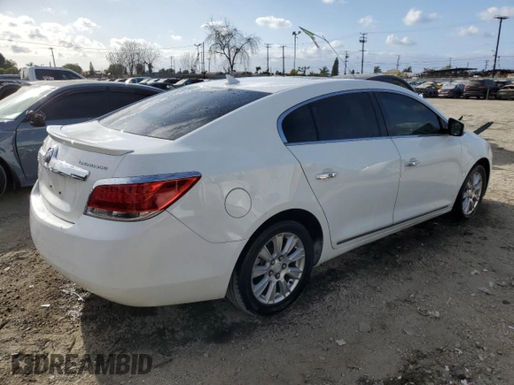 2012 Buick LaCrosse Leather with VIN 1G4GC5ERXCF285118, listed as a Copart auction lot 53356665 with 126,724 mi miles and Salvage title. Bid and sale history available at DreamBid. Image 3.