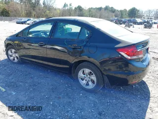 2015 Honda Civic Sedan LX with VIN 19XFB2E57FE061088, listed as a IAAI auction lot 41815595 with 157,248 mi miles. Bid and sale history available at carsss.com. Image 3.