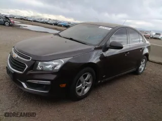 2015 Chevrolet Cruze LT with VIN 1G1PC5SB6F7208829, listed as a Copart auction lot 53242105 with 120,160 mi miles and Salvage Title. Bid and sale history available at carsss.com. Image 1.