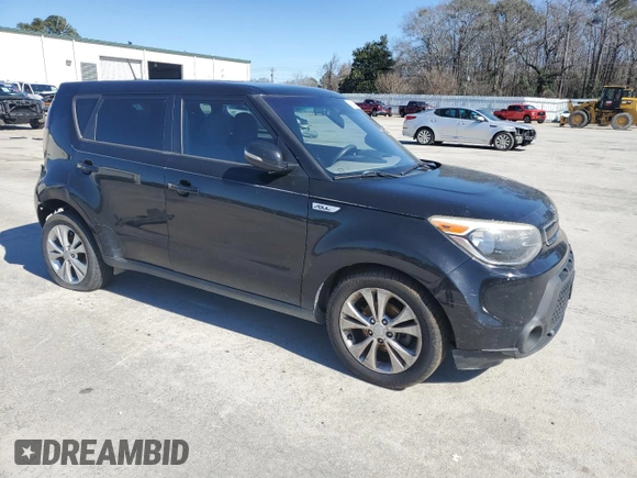 2014 Kia Soul + with VIN KNDJP3A59E7735621, listed as a Copart auction lot 45504795 with 133,273 mi miles and Salvage Title. Bid and sale history available at carsss.com. Image 4.