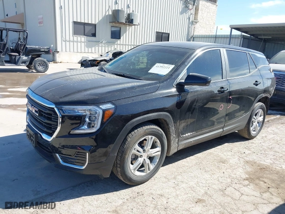 2024 GMC Terrain SLE with VIN 3GKALMEG7RL276026, listed as a IAAI auction lot 41392221 with 21,227 mi miles. Bid and sale history available at carsss.com. Image 17.